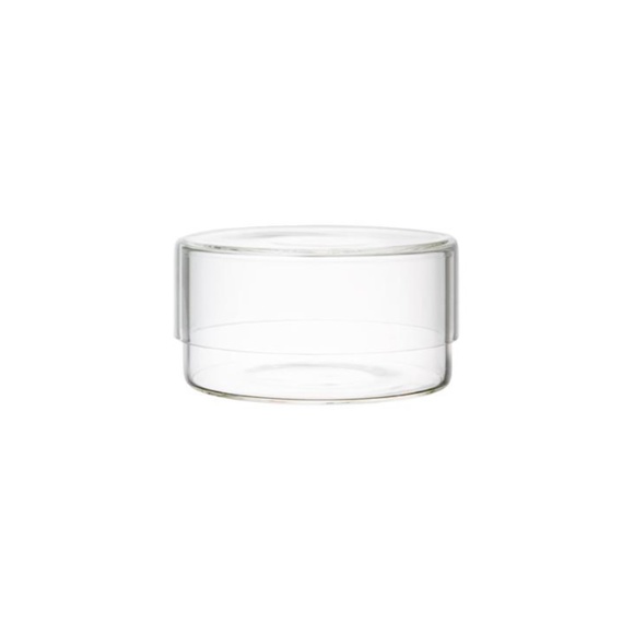 KINTO SCHALE glass case 4x2in NIB, many uses for stylish storage/decor - Picture 2 of 8